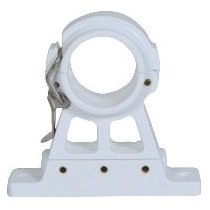Suporte lateral para Antena em Nylon Branco
