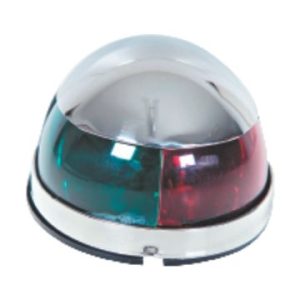 Luz de navegacao em Inox bicolor BB e BE, 12V, 8W