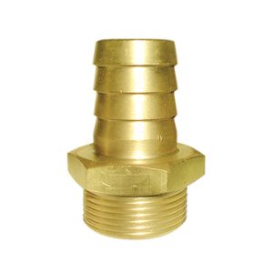 Espigão em latão fixo NPT 3/8″ x 5/16″