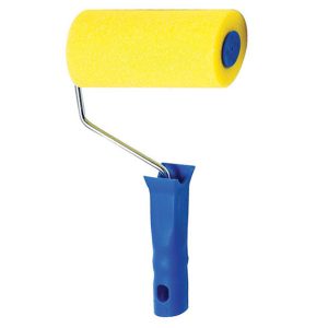 Rolo de espuma poliester amarelo 5cm Tigre, diâmetro da espuma 42mm