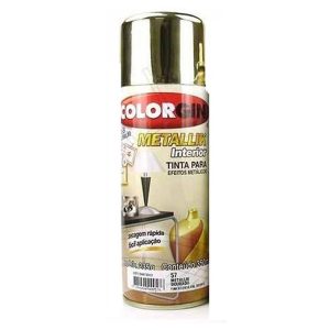 Spray Metallik Cor Metallik Cromado 350ml Colorgin