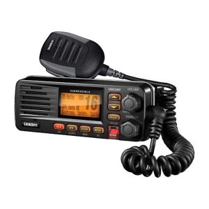 Radio VHF Uniden Modelo UM380BK homologado Anatel – Preto
