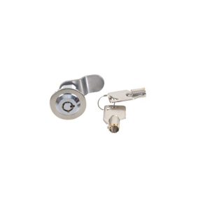 Fecho / fechadura / tranca embutido(a)  em Inox 29mm p/ porta, acompanha 2 chaves