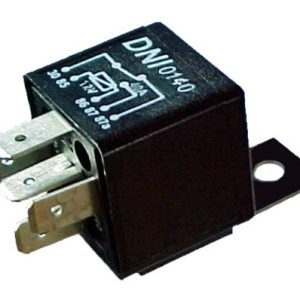 Relé auxiliar de comando 5 terminais universal sem suporte 12V – 10A