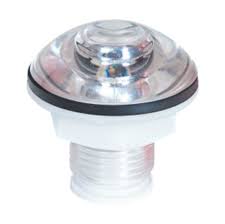 Luz de cortesia em plástico 12V 3W 46 x 46mm