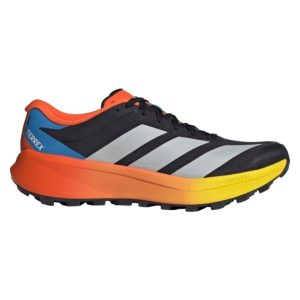 Terrex Agravic 4 W – Preto / Laranja / Amarelo