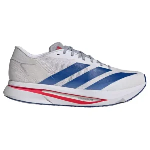 Adizero SL 2 M – Branco / Azul / Vermelho