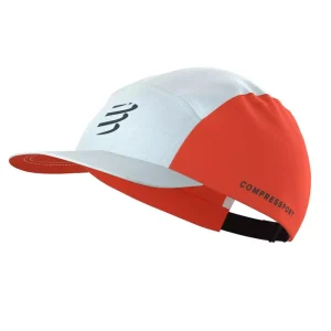 Pro racing cap – star white/Tigerlily