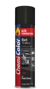 Spray Uso Geral Preto Brilhante – Chemicolor 400ml