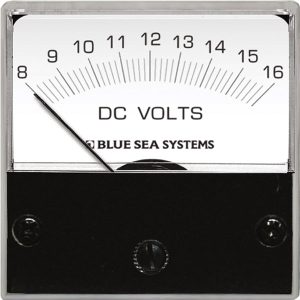 Voltímetro analógico 8-16VDC – Blue Sea – 8028