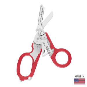 Tesoura Leatherman Raptor cor vermelha