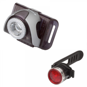 Conjunto lanterna de bicicleta LedLenser B2R e B5R