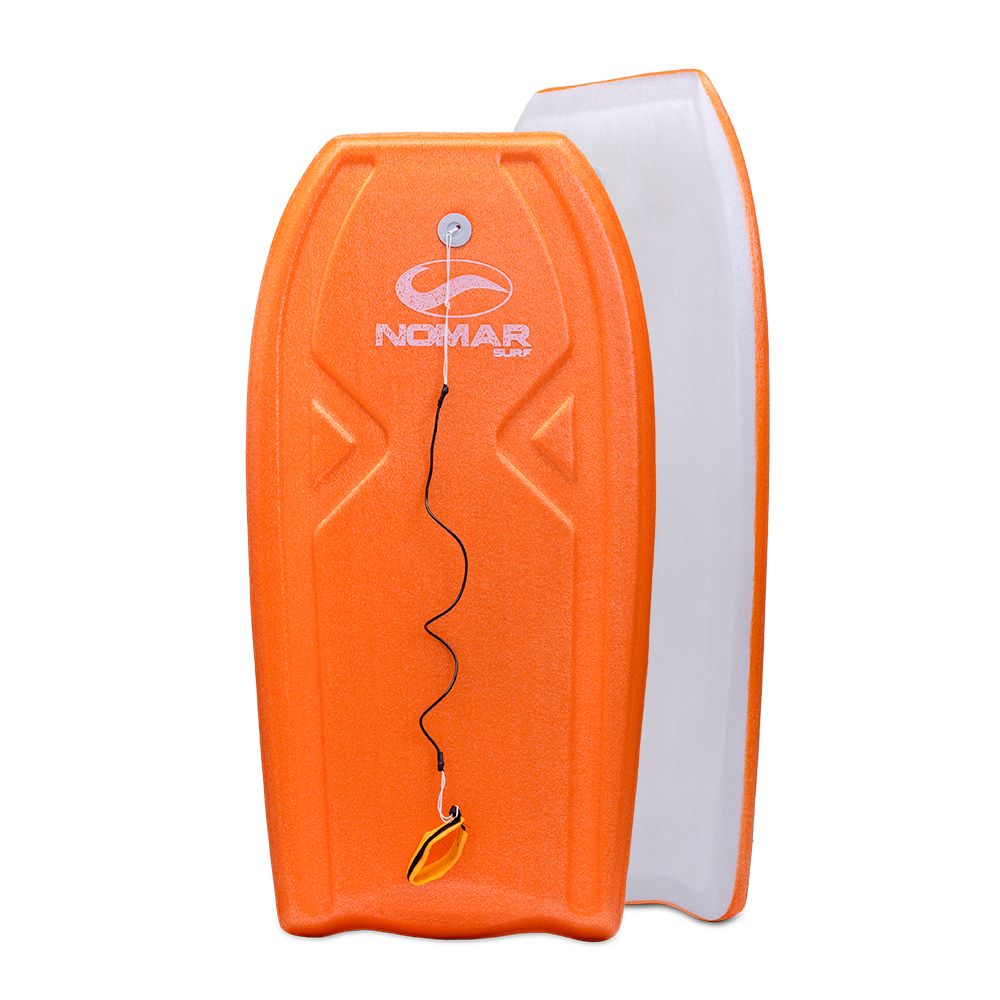 Prancha Surf Bodyboard Grande Master Corta Onda Com Leash