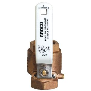 Registro de esfera bronze 1/2″ Groco IBV500