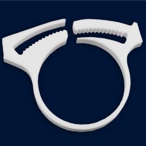 Abraçadeira Plástica para Mangueiras Branca 1 para 1/8