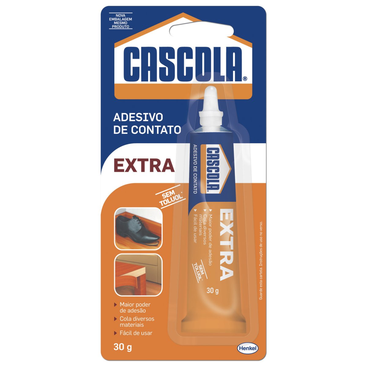 Adesivo/ cola de contato Cascola extra 30g