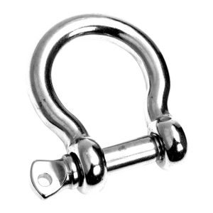 Manilha balão 12mm em aço inox 316