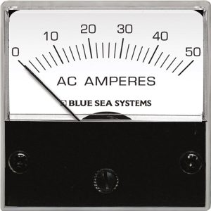 Amperímetro Analógico micro 0-50A com bobina – Blue Sea – 8246