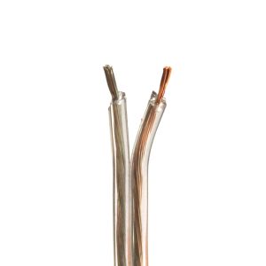 Fio polarizado duplo para som / alto falante – Cristal 0,75 2×18 AWG – Metro