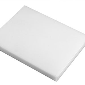 Chapa / placa de polietileno branco 15 x 365 x 415 mm – alta densidade