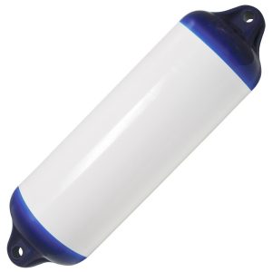 Defensa Cilíndrica 19 x 64 cm Branca e Azul – Ocean Fenders U4 72264