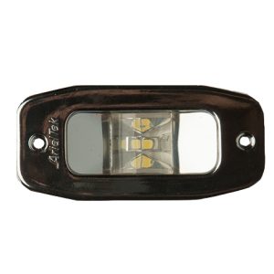 Luz de Popa Retangular Cromado – Arieltek
