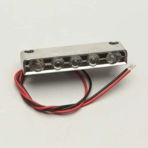 Luz de Degrau Selada 5 Led’s – Vermelho – Arieltek