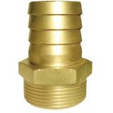 Espigão em latão medida especial mangueira de 1 /1/2″ com rosca de 1 1/4″