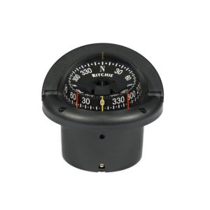 Bússola de Embutir preta HF-743 diâmetro da base 13cm Ritchie