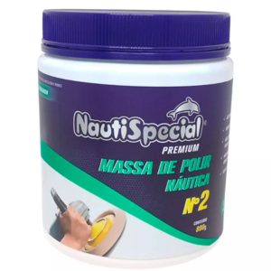 Massa de polir Nº2 à base d’água 800g – Nautispecial