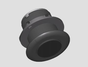 Sensor Raymarine Thruhull plástico – Profundidade – ST40