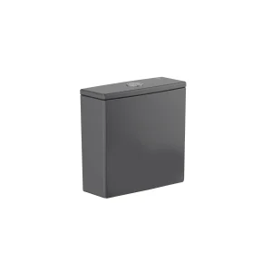 Roca - Cisterna Ona de doble descarga 4,5/3L para inodoro negro mate