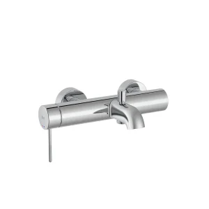 Roca - Griferia exterior para baño-ducha con inversor automático con maneta Pin Cromado, Nu A5A023FC00