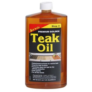Óleo para teka / Star Brite Premium Golden Step 3 (último passo) 946ml